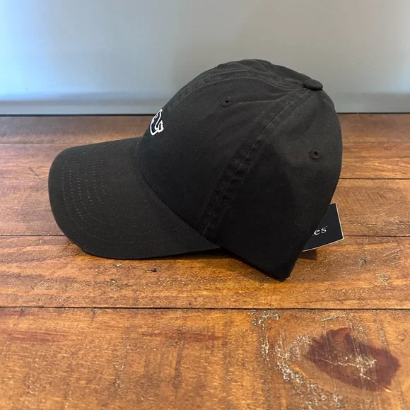 NWT Vineyard Vines Classic Logo Baseball Hat w/Adjustable Band in Jet Black. OS - Picture 3 of 9
